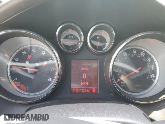 2016 Buick Cascada Premium with VIN W04WT3N57GG113303, listed as a Copart auction lot 62723635 with 41,523 mi miles and Salvage title. Bid and sale history available at DreamBid. Image 9.