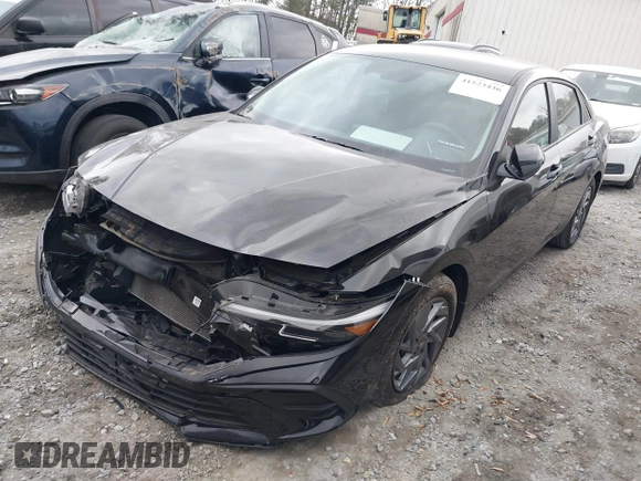 2024 Hyundai Elantra SEL with VIN KMHLM4DG8RU707705, listed as a IAAI auction lot 41523436 with 17,494 mi miles and . Bid and sale history available at DreamBid. Image 16.