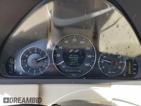 2009 Mercedes-Benz CLK 350 with VIN WDBTK56F99T107459, listed as a Copart auction lot 55199515 with 140,915 mi miles and Clean Title. Bid and sale history available at DreamBid. Image 9.