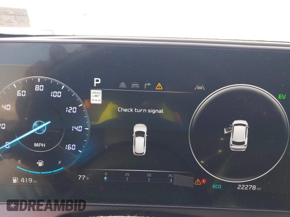 2024 Kia Sportage SX-Prestige with VIN KNDPXCDG7R7131465, listed as a IAAI auction lot 41920448 with 22,278 mi miles and . Bid and sale history available at DreamBid. Image 7.