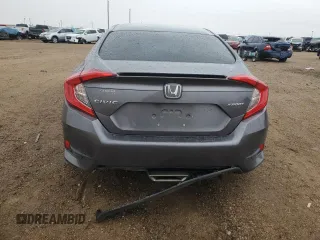 2020 Honda Civic Sedan Sport with VIN 19XFC2F88LE001533, listed as a Copart auction lot 51584195 with 79,130 mi miles and Salvage Title. Bid and sale history available at carsss.com. Image 6.