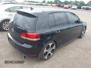 2012 Volkswagen Golf GTI Autobahn with VIN WVWHV7AJ8CW051638, listed as a IAAI auction lot 42792971 with 188,248 mi miles and . Bid and sale history available at DreamBid. Image 4.