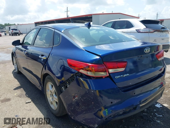 2018 Kia Optima LX with VIN 5XXGT4L30JG230558, listed as a IAAI auction lot 42542472 with 245,067 mi miles and . Bid and sale history available at DreamBid. Image 3.