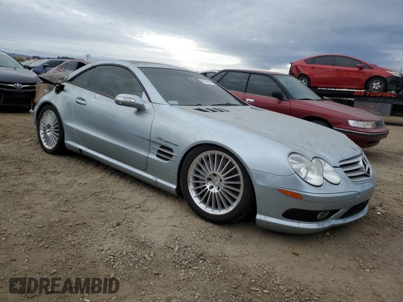 2004 Mercedes-Benz SL 55/63 AMG z VIN WDBSK74F04F066947, wystawiony jako Copart lot #81476904 z przebiegiem Nie podano mil oraz Szkoda całkowita • Salvage title. Historia ofert i sprzedaży dostępna na DreamBid. Obrazek 4.