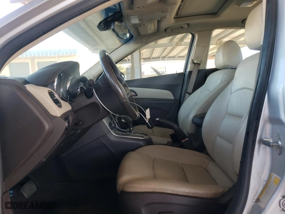 2012 Chevrolet Cruze LTZ with VIN 1G1PH5SC4C7135854, listed as a Copart auction lot 50273535 with 163,430 mi miles and Clean Title. Bid and sale history available at carsss.com. Image 7.