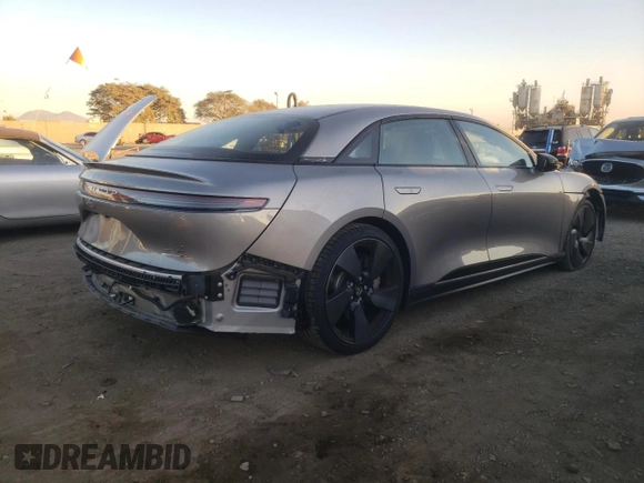2024 Lucid Air Touring z VIN 50EA1TEA1RA004646, wystawiony jako Copart lot #88122555 z przebiegiem Nie podano mil oraz Szkody całkowita. Historia ofert i sprzedaży dostępna na DreamBid. Obrazek 3.