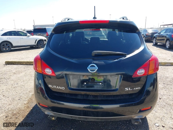 2009 Nissan Murano SL with VIN JN8AZ18W19W149816, listed as a IAAI auction lot 41609881 with 173,415 mi miles. Bid and sale history available at carsss.com. Image 17.