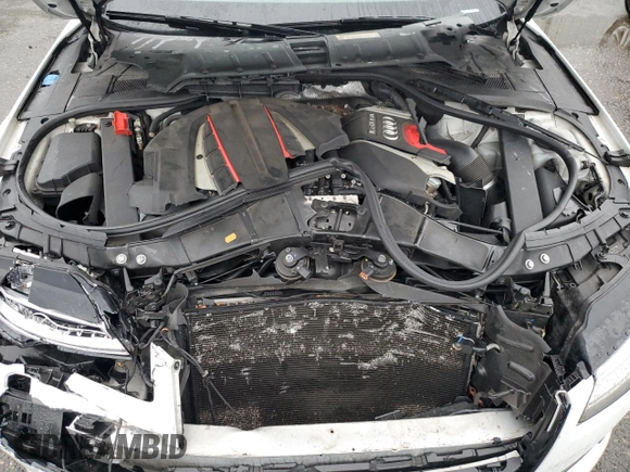 2016 Audi S8 Plus with VIN WUAJ5AFD8GN900070, listed as a Copart auction lot 43043585 with 168,635 mi miles and Salvage Title. Bid and sale history available at carsss.com. Image 11.