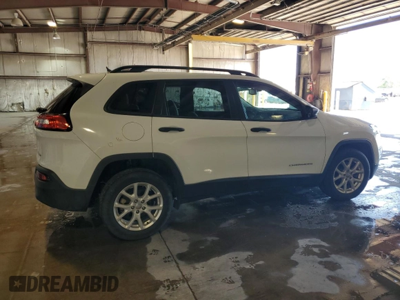 2016 Jeep Cherokee Sport z VIN 1C4PJLAB2GW207588, wystawiony jako Copart lot #62684275 z przebiegiem 88 885 mil mil oraz Szkoda całkowita • Salvage title. Historia ofert i sprzedaży dostępna na DreamBid. Obrazek 3.