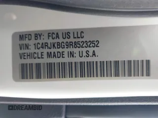 2024 Jeep Grand Cherokee Limited с VIN 1C4RJKBG9R8523252, выставлен на аукционе IAAI как лот 41960415 с пробегом 14 771 миль миль и . История ставок и продаж доступна на DreamBid. Изображение 9.