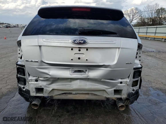 2012 Ford Edge SEL with VIN 2FMDK3JC7CBA48129, listed as a Copart auction lot 51974505 with 207,217 mi miles and Salvage Title. Bid and sale history available at carsss.com. Image 6.