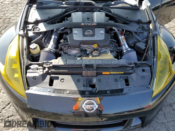 2012 Nissan 370Z Touring with VIN JN1AZ4FH8CM370157, listed as a Copart auction lot 76075624 with 112,644 mi miles and Salvage Title. Bid and sale history available at carsss.com. Image 11.