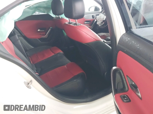2021 Mercedes-Benz A 220 with VIN W1K3G4EB6MJ264856, listed as a IAAI auction lot 42246751 with 21,121 mi miles and . Bid and sale history available at DreamBid. Image 8.