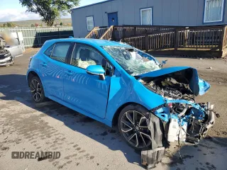 2021 Toyota Corolla Hatchback XSE with VIN JTNA4MBE1M3126859, listed as a Copart auction lot 75822304 with 0 mi miles and Salvage Title. Bid and sale history available at carsss.com. Image 4.