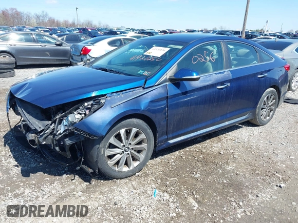 2015 Hyundai Sonata Sport with VIN 5NPE34AF5FH217630, listed as a IAAI auction lot 41920256 with 147,440 mi miles and . Bid and sale history available at DreamBid. Image 17.