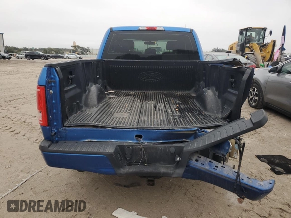 2016 Ford F-150 XL with VIN 1FTEX1CP0GKF41032, listed as a Copart auction lot 42196095 with 140,461 mi miles and Salvage Title. Bid and sale history available at carsss.com. Image 6.