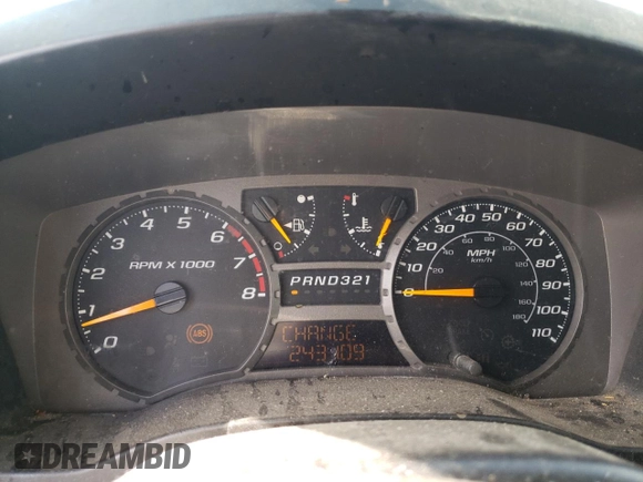 2006 GMC Canyon SLE2 with VIN 1GTDT136968311810, listed as a Copart auction lot 77146164 with 243,109 mi miles and Salvage Title. Bid and sale history available at carsss.com. Image 9.