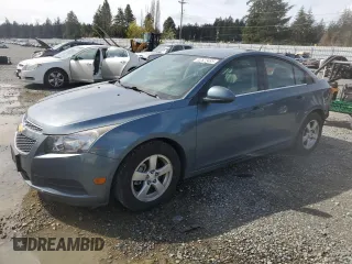 2012 Chevrolet Cruze LT w/1LT with VIN 1G1PF5SC2C7344984, listed as a Copart auction lot 52523485 with 123,627 mi miles and Salvage Title. Bid and sale history available at carsss.com. Image 1.