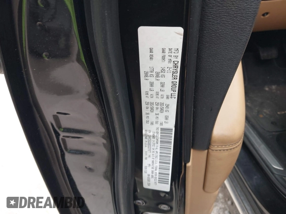 2011 Dodge Durango Citadel with VIN 1D4RD5GG6BC637877, listed as a IAAI auction lot 42434083 with 254,579 mi miles and . Bid and sale history available at DreamBid. Image 9.