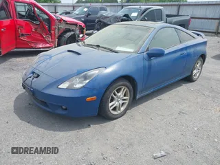2001 Toyota Celica GT with VIN JTDDR32T810098020, listed as a IAAI auction lot 42133208 with 233,085 mi miles. Bid and sale history available at carsss.com. Image 2.