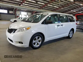 2015 Toyota Sienna L with VIN 5TDZK3DC2FS650980, listed as a Copart auction lot 54481385 with 270,983 mi miles and Clean Title. Bid and sale history available at carsss.com. Image 1.