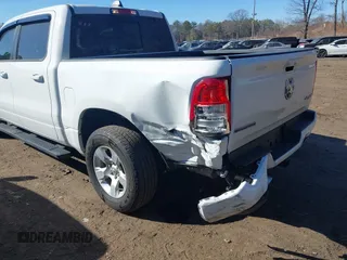 2024 Ram 1500 Big Horn with VIN 1C6SRFFT1RN142853, listed as a IAAI auction lot 41722121 with 16,566 mi miles and . Bid and sale history available at DreamBid. Image 6.