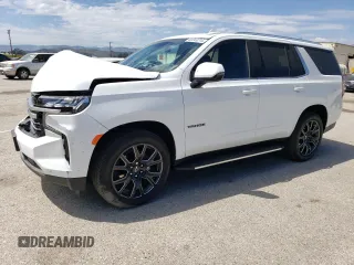 2024 Chevrolet Tahoe LT with VIN 1GNSCNKD8RR167784, listed as a Copart auction lot 60349214 with 8,413 mi miles and Salvage title. Bid and sale history available at DreamBid. Image 1.