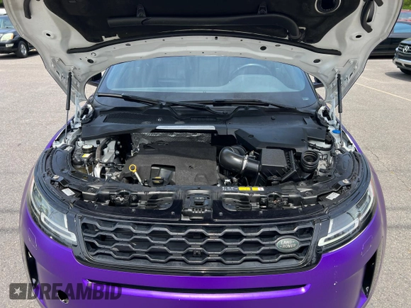 2020 Land Rover Range Rover Evoque SE z VIN SALZP2FX9LH021558, wystawiony jako Copart lot #58984965 z przebiegiem 157 349 mil mil oraz Czysty tytuł • Clean title. Historia ofert i sprzedaży dostępna na DreamBid. Obrazek 8.