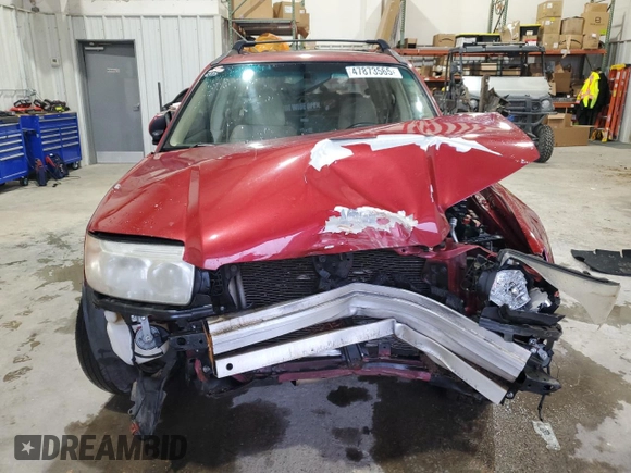 2007 Subaru Forester X w/Premium Pkg with VIN JF1SG65687H741924, listed as a Copart auction lot 47873565 with 220,406 mi miles and Salvage Title. Bid and sale history available at carsss.com. Image 5.