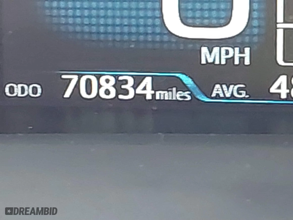 2019 Toyota Prius L Eco with VIN JTDKARFU6K3074058, listed as a IAAI auction lot 41741499 with 70,834 mi miles. Bid and sale history available at carsss.com. Image 15.