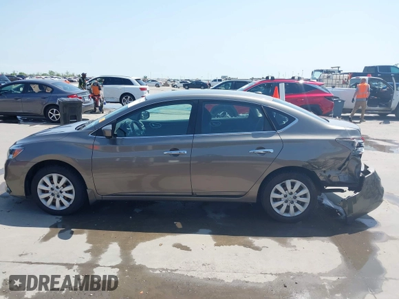 2016 Nissan Sentra S with VIN 3N1AB7AP4GY317026, listed as a IAAI auction lot 41897980 with 118,767 mi miles. Bid and sale history available at carsss.com. Image 14.