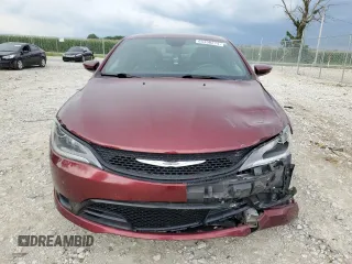2016 Chrysler 200 S with VIN 1C3CCCBBXGN112181, listed as a Copart auction lot 65390224 with 102,372 mi miles and Non Repairable. Bid and sale history available at carsss.com. Image 5.