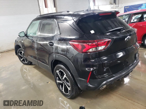 2022 Chevrolet TrailBlazer RS with VIN KL79MUSL9NB016829, listed as a Copart auction lot 88575735 with 36,932 mi miles and Salvage Title. Bid and sale history available at DreamBid. Image 2.