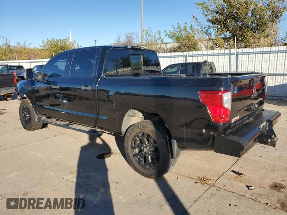 2018 Nissan Titan XD SV with VIN 1N6BA1F48JN520938, listed as a Copart auction lot 79501474 with 262,120 mi miles and Salvage Title. Bid and sale history available at carsss.com. Image 2.