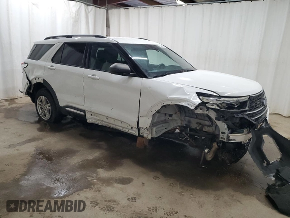 2020 Ford Explorer XLT with VIN 1FMSK8DH5LGA95664, listed as a Copart auction lot 51227345 with 89,373 mi miles and Clean Title. Bid and sale history available at DreamBid. Image 4.