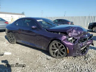 2023 BMW 2 Series 230i xDrive with VIN 3MW33CM03P8D61218, listed as a Copart auction lot 70208084 with 0 mi miles and Salvage Title. Bid and sale history available at carsss.com. Image 4.