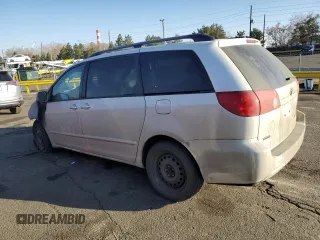 2008 Toyota Sienna XLE with VIN 5TDBK22C18S019252, listed as a Copart auction lot 47625775 with 0 mi miles and Non Repairable. Bid and sale history available at carsss.com. Image 2.