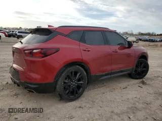 2021 Chevrolet Blazer RS z VIN 3GNKBKRS6MS539943, wystawiony jako Copart lot #48931455 z przebiegiem 92 235 mil mil oraz Szkoda całkowita • Salvage title. Historia ofert i sprzedaży dostępna na DreamBid. Obrazek 3.