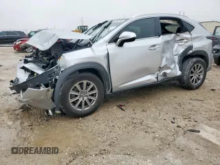 2019 Lexus NX 300 z VIN JTJYARBZ9K2131917, wystawiony jako Copart lot #55218745 z przebiegiem 76 629 mil mil oraz Szkoda całkowita • Salvage title. Historia ofert i sprzedaży dostępna na DreamBid. Obrazek 1.
