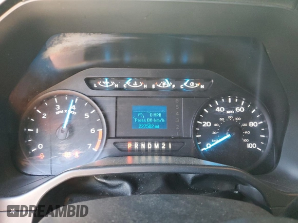 2017 Ford F-250 XL with VIN 1FT7W2A66HEC03159, listed as a Copart auction lot 56840865 with 227,502 mi miles and Clean title. Bid and sale history available at DreamBid. Image 9.