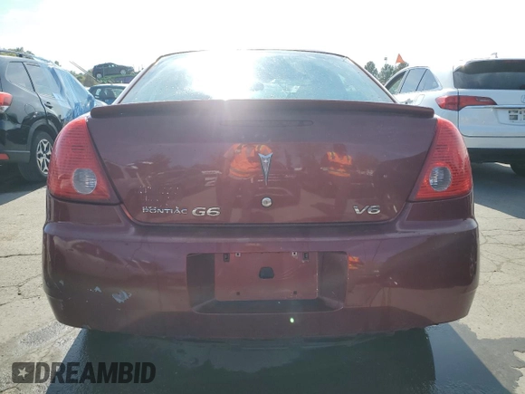 2008 Pontiac G6 with VIN 1G2ZG57N284181290, listed as a Copart auction lot 72150504 with 128,100 mi miles and Salvage Title. Bid and sale history available at carsss.com. Image 6.