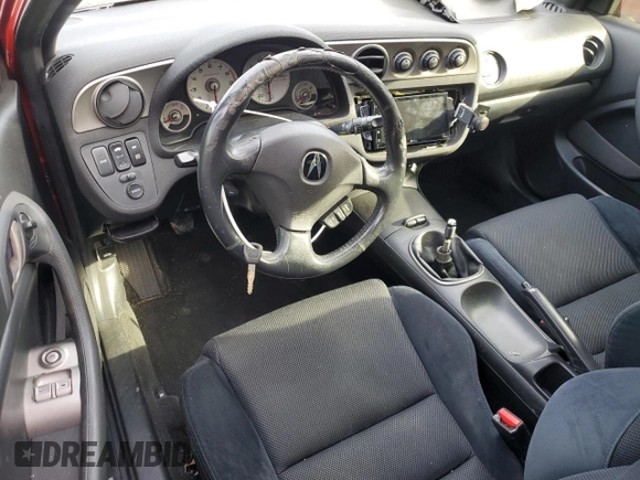 2003 Acura RSX Type S with VIN JH4DC53083C016031, listed as a Copart auction lot 75974144 with 0 mi miles and Salvage Title. Bid and sale history available at carsss.com. Image 8.