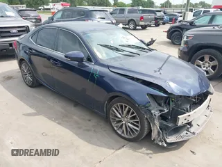2015 Lexus IS 250 with VIN JTHBF1D28F5049093, listed as a IAAI auction lot 42106850 with 97,756 mi miles and . Bid and sale history available at DreamBid. Image 1.