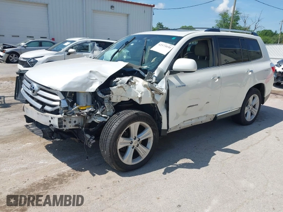 2012 Toyota Highlander Limited with VIN 5TDDK3EH7CS142066, listed as a IAAI auction lot 42573030 with 169,372 mi miles and . Bid and sale history available at DreamBid. Image 2.