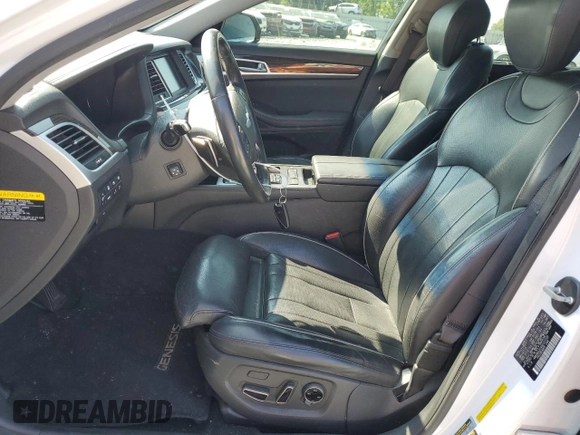 2016 Hyundai Genesis 3.8L with VIN KMHGN4JE4GU107200, listed as a Copart auction lot 64961584 with 100,277 mi miles and Salvage Title. Bid and sale history available at carsss.com. Image 7.