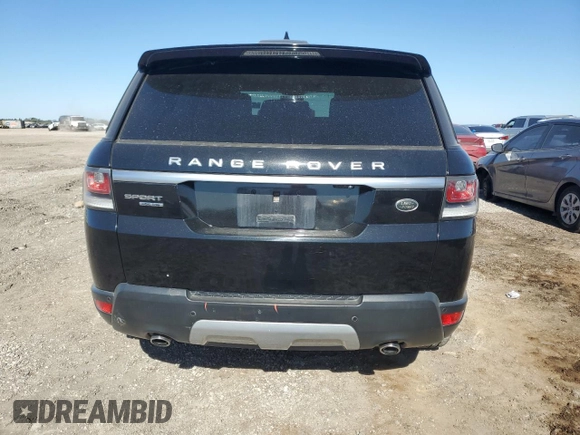 2017 Land Rover Range Rover Sport HSE with VIN SALWR2FK6HA666962, listed as a Copart auction lot 49790465 with 84,911 mi miles and Salvage Title. Bid and sale history available at carsss.com. Image 6.