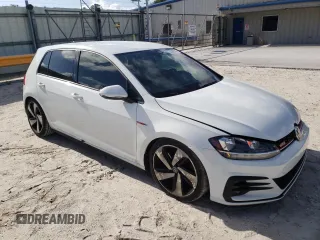 2020 Volkswagen Golf GTI S with VIN 3VW6T7AU1LM016878, listed as a Copart auction lot 53306304 with 46,235 mi miles. Bid and sale history available at carsss.com. Image 4.