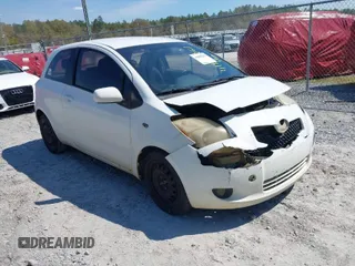 2008 Toyota Yaris with VIN JTDJT923085216503, listed as a IAAI auction lot 41889251 with 337,498 mi miles. Bid and sale history available at carsss.com. Image 1.