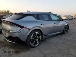 2023 Kia EV6 GT with VIN KNDC5DLE5P5106809, listed as a Copart auction lot 77980184 with 11,311 mi miles and Salvage Title. Bid and sale history available at carsss.com. Image 3.