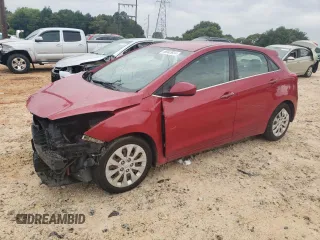 2016 Hyundai Elantra GT with VIN KMHD35LH2GU252564, listed as a Copart auction lot 66943834 with 155,540 mi miles and Salvage Title. Bid and sale history available at carsss.com. Image 1.